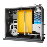 Ultra-low nitrogen gas-fired steam generator